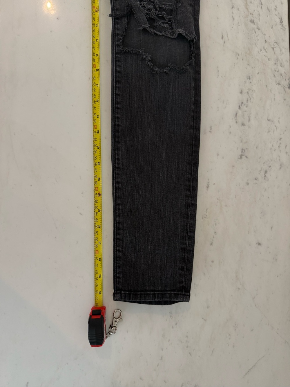 J Brand Black Washed Skinny Jeans